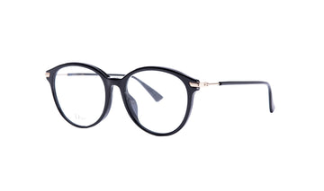 Frames Dior Dioressence18F Black, Dior, Frames, Medium, Oval, Plastic, Prescription, Womens