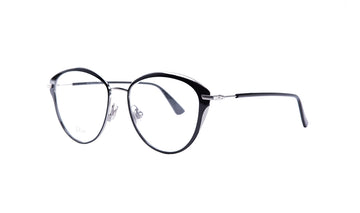 Frames Dior Dioressence20 Black, Dior, Frames, Medium, Metal, Oval, Prescription, Womens