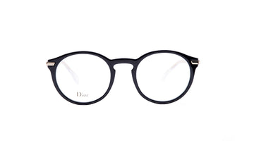 Frames Dior Dioressence5 Black, Dior, Frames, Plastic, Prescription, Round, Small, Womens