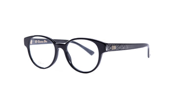 Frames Dior LadyDiorO1 Black, Dior, Frames, Oval, Plastic, Prescription, Small, Womens