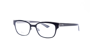 Frames Dior Montaigne 14 Black, Cat Eye, Dior, Frames, Medium, Metal, Prescription, Womens