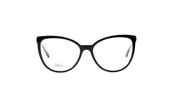Frames Dior Montaigne 25 Black, Cat Eye, Dior, Frames, Medium, Plastic, Prescription, Womens