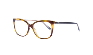 Frames Dior Montaigne 50 Cat Eye, Dior, Frames, Havana, Medium, Plastic, Prescription, Womens