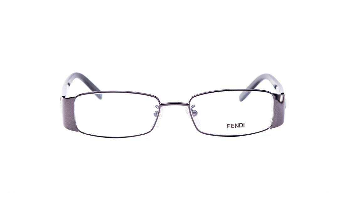 Frames Fendi F892 Fendi, Frames, Grey, Medium, Metal, Prescription, Rectangle, Womens