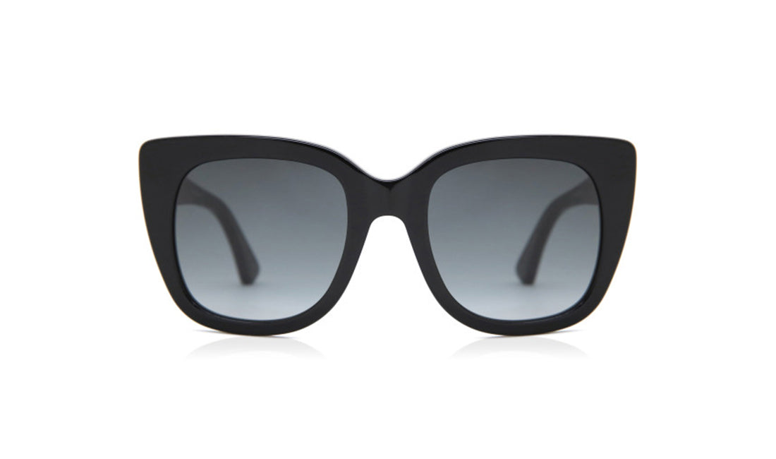 Sunglasses Gucci GG0163S Black, Cat Eye, Gucci, Medium, Non-Polarized, Plastic, Prescription, Sunglasses, Womens