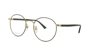 Frames Gucci GG0297OK Black, Frames, Gucci, Medium, Mens, Metal, Prescription, Round, Unisex, Womens