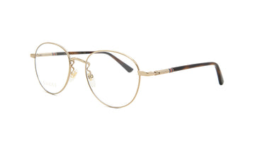 Frames Gucci GG0392O Frames, Gold, Gucci, Medium, Mens, Metal, Oval, Prescription