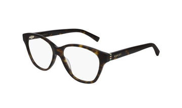 Frames Gucci GG0456O Black, D Frame, Frames, Gucci, Havana, Medium, Plastic, Prescription, Womens