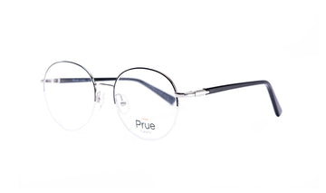 Frames Quinn Black, Frames, Medium, Mens, Metal, Prescription, Prue, Round, Unisex, Womens