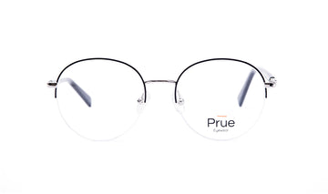 Frames Quinn Black, Frames, Medium, Mens, Metal, Prescription, Prue, Round, Unisex, Womens