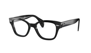 Frames Rayban 0RX0880 Black, D Frame, Frames, Grey, Large, Mens, Plastic, Prescription, Rayban