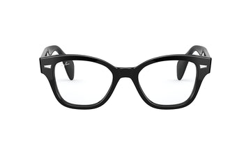 Frames Rayban 0RX0880 Black, D Frame, Frames, Grey, Large, Mens, Plastic, Prescription, Rayban