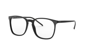 Frames Rayban 0RX5387 Black, Blue, D Frame, Frames, Havana, Medium, Mens, Plastic, Prescription, Rayban