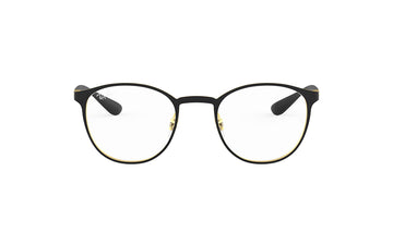 Frames Rayban 0RX6355 Black, Frames, Grey, Mens, Metal, Oval, Plastic, Prescription, Rayban, Small, Unisex, Womens