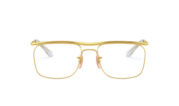 Frames Rayban 0RX6519 Aviator, Frames, Gold, Medium, Mens, Metal, Prescription, Rayban, Silver, Unisex, Womens
