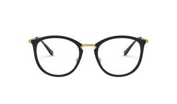 Frames Rayban 0RX7140 Black, Clear, Frames, Medium, Mens, Oval, Plastic, Prescription, Rayban, Small, Unisex, Womens