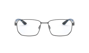 Frames Rayban 0RX8419 Frames, Grey, Medium, Mens, Metal, Prescription, Rayban, Rectangle