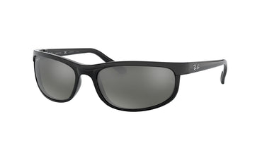 Sunglasses Rayban 2027 (Polarized) Black, Large, Mens, Plastic, Polarized, Prescription, Rayban, Rectangle, Sunglasses