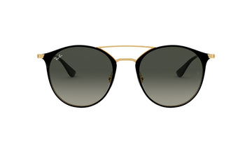 Sunglasses Rayban 3546 Aviator, Black, Blue, Medium, Mens, Metal, Non-Polarized, Prescription, Rayban, Small, Sunglasses, Unisex, Womens
