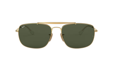 Sunglasses Rayban 3560 Aviator, Gold, Large, Mens, Metal, Non-Polarized, Prescription, Rayban, Sunglasses