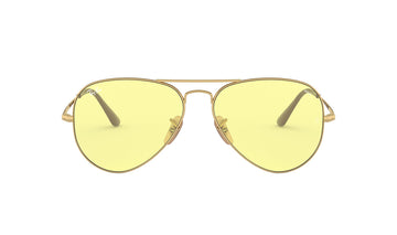 Sunglasses Rayban 3689 (Photochromic) Aviator, Gold, Medium, Mens, Metal, Photochromic, Prescription, Rayban, Small, Sunglasses