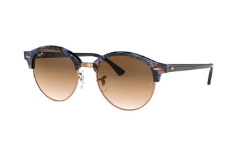 Sunglasses Rayban 4246 Blue, Medium, Mens, Non-Polarized, Plastic, Prescription, Rayban, Round, Sunglasses, Unisex, Womens