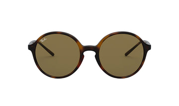 Sunglasses Rayban 4304 Grey, Havana, Medium, Non-Polarized, Plastic, Prescription, Rayban, Round, Sunglasses, Womens