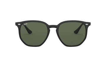 Sunglasses Rayban 4306 Black, Brown, Medium, Mens, Non-Polarized, Oval, Plastic, Prescription, Rayban, Red, Sunglasses