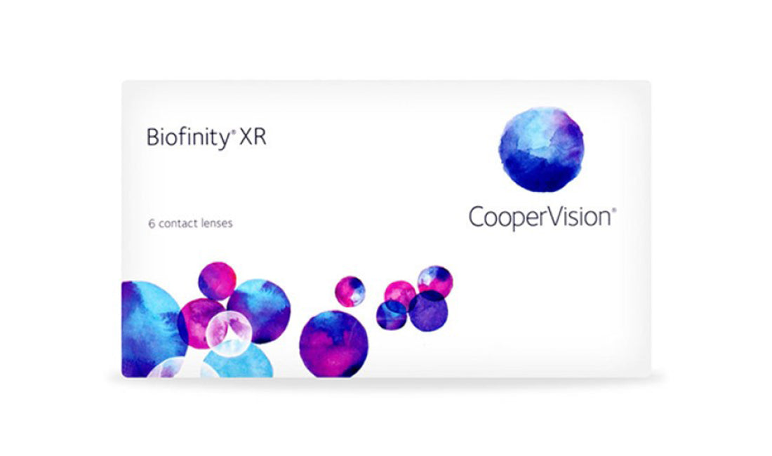 Contact Lenses Biofinity XR - 6pk 1 Month, 6pk, Biofinity XR, Contacts, Cooper Vision