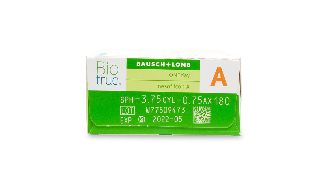 Contact Lenses Biotrue One Day Toric - 30pk 1 Day, 30pk, Astigmatism, Bausch and Lomb, Biotrue, Contacts, Toric