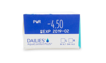Contact Lenses DAILIES AquaComfort Plus - 30pk 1 Day, 30pk, Alcon, AquaComfort, Contacts, DAILIES, Plus