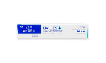 Contact Lenses DAILIES AquaComfort Plus - 90pk 1 Day, 90pk, Alcon, AquaComfort, Contacts, DAILIES, Plus