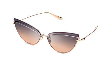 Sunglasses DITA Interweaver (Web Exclusive) Cat Eye, Dita, Large, Non-Polarized, Non-Prescription, Rose Gold, Sunglasses, Titanium, Womens