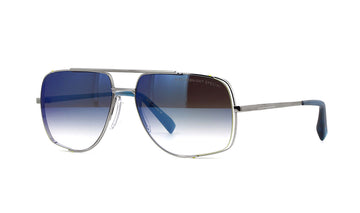 Sunglasses DITA Midnight Special Aviator, Dita, Gold, Large, Mens, Non-Polarized, Non-Prescription, Silver, Sunglasses, Titanium