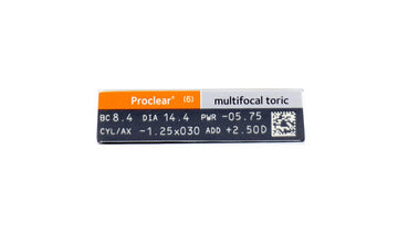 Contact Lenses Proclear Multifocal Toric - 6pk 1 Month, 6pk, Contacts, Cooper Vision, Multifocal, Proclear, Toric