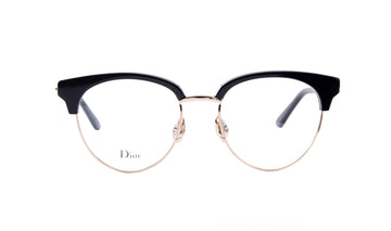 Frames Dior Montaigne 58 Black, Cat Eye, Dior, Frames, Metal, Plastic, Prescription, Small, Womens