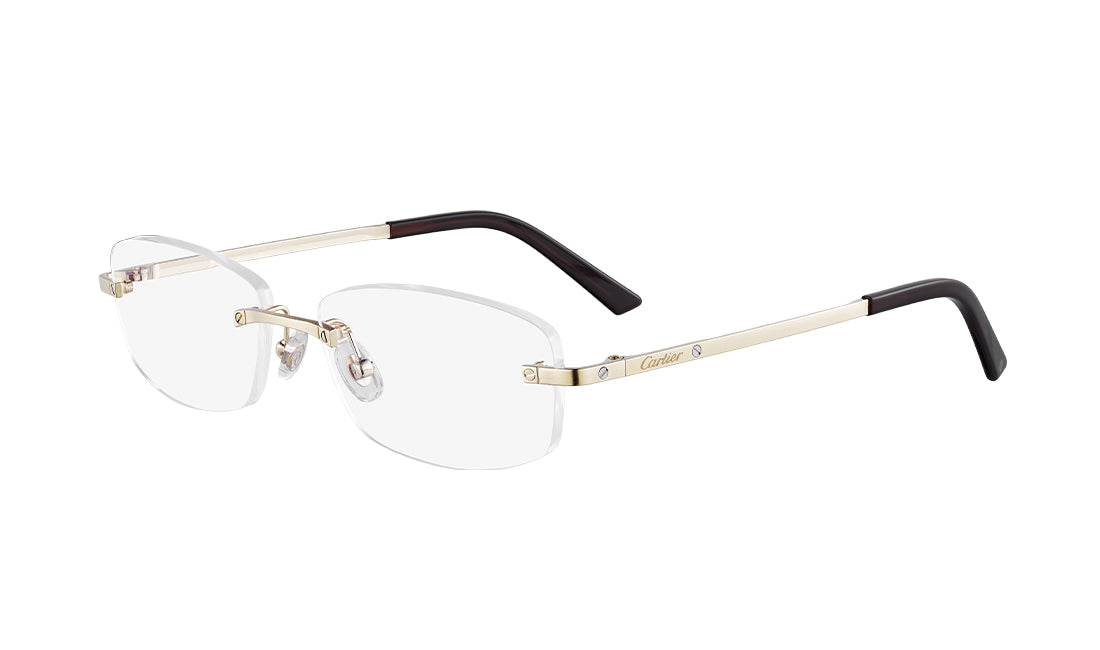 Frames Cartier 0086O Cartier, Frames, Metal, Prescription, Rectangle, Unisex