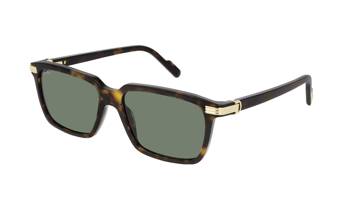 Sunglasses Cartier 0220S (Polarized) Cartier, D Frame, Mens, Plastic, Polarized, Prescription, Sunglasses