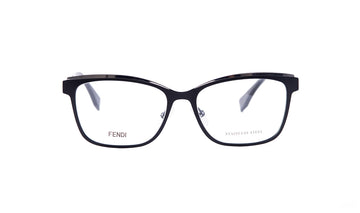 Frames Fendi FF0277 Black, Cat Eye, Fendi, Frames, Medium, Metal, Prescription, Womens