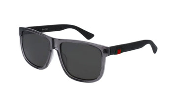 Sunglasses Gucci GG0010S (Polarized) D Frame, Grey, Gucci, Havana, Large, Mens, Plastic, Polarized, Prescription, Sunglasses