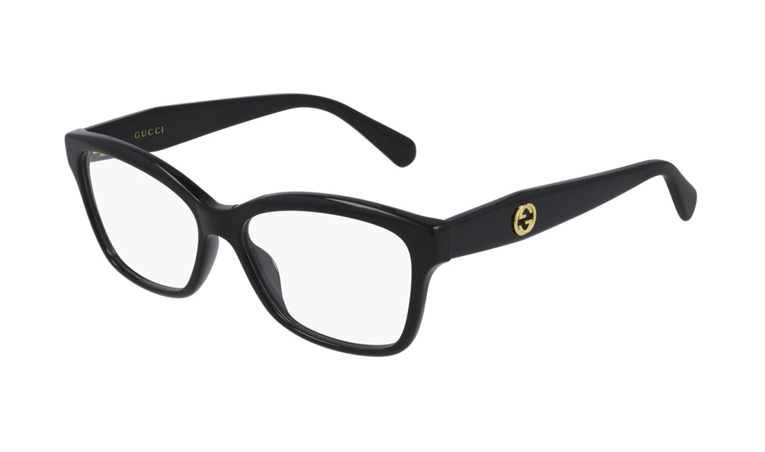 Frames Gucci GG0789O Black, Cat Eye, Frames, Gucci, Medium, Non-Polarized, Plastic, Prescription, Womens