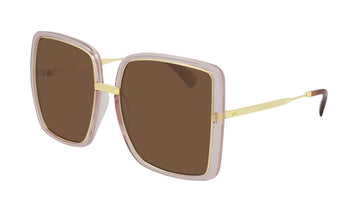 Sunglasses Gucci GG0903S D Frame, Grey, Gucci, Large, New, Non-Polarized, Non-Prescription, Pink, Plastic, Sunglasses, Womens