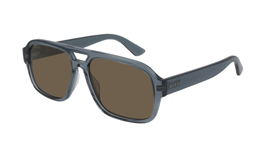 Sunglasses Gucci GG0925S Aviator, Black, Grey, Gucci, Large, Mens, New, Non-Polarized, Plastic, Prescription, Sunglasses