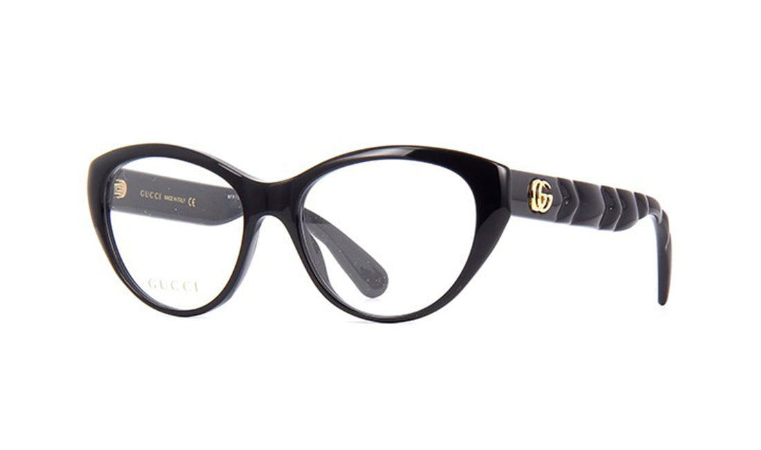 Frames Gucci GG0812O Black, Cat Eye, Frames, Gucci, Medium, Plastic, Prescription, Womens