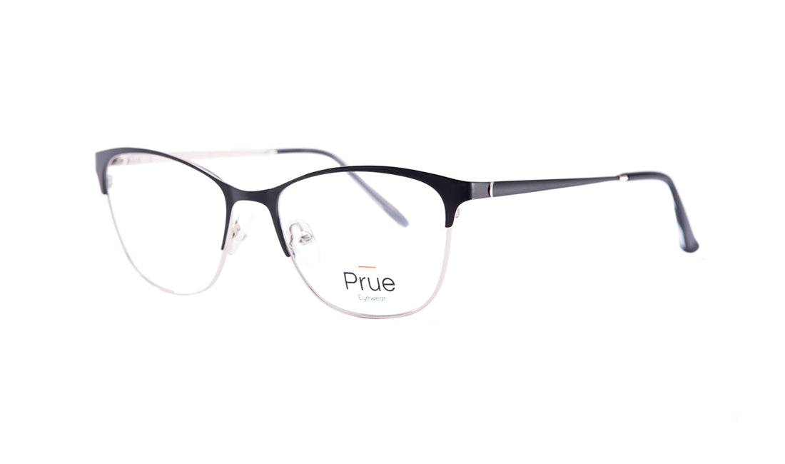 Frames Claire Black, Bronze, Cat Eye, Frames, Medium, Metal, Prescription, Prue, Womens