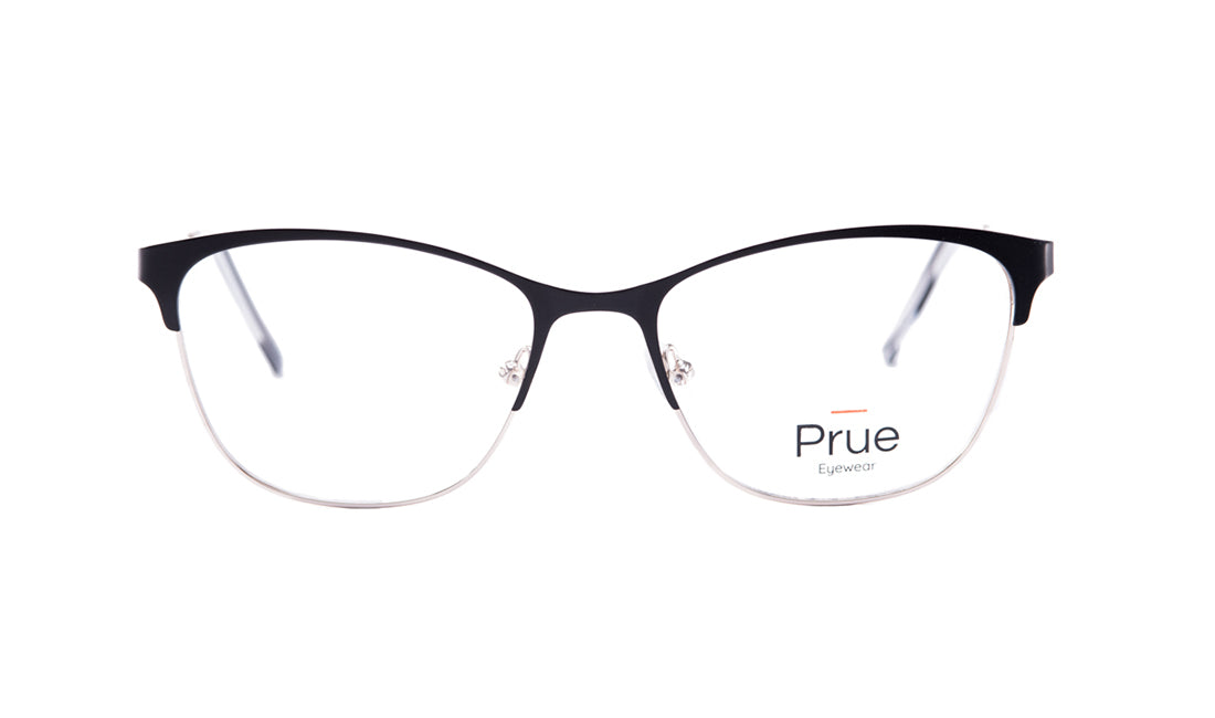 Frames Claire Black, Bronze, Cat Eye, Frames, Medium, Metal, Prescription, Prue, Womens