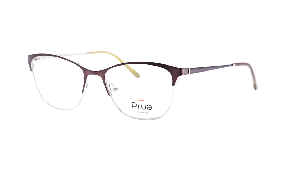 Frames Claire Black, Bronze, Cat Eye, Frames, Medium, Metal, Prescription, Prue, Womens