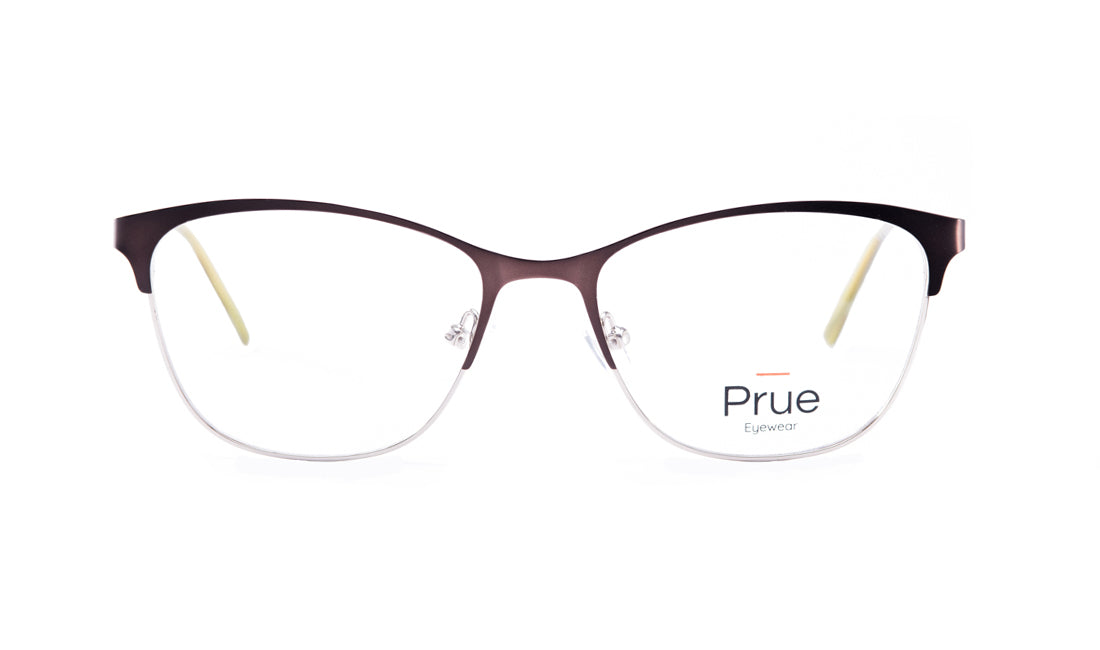 Frames Claire Black, Bronze, Cat Eye, Frames, Medium, Metal, Prescription, Prue, Womens