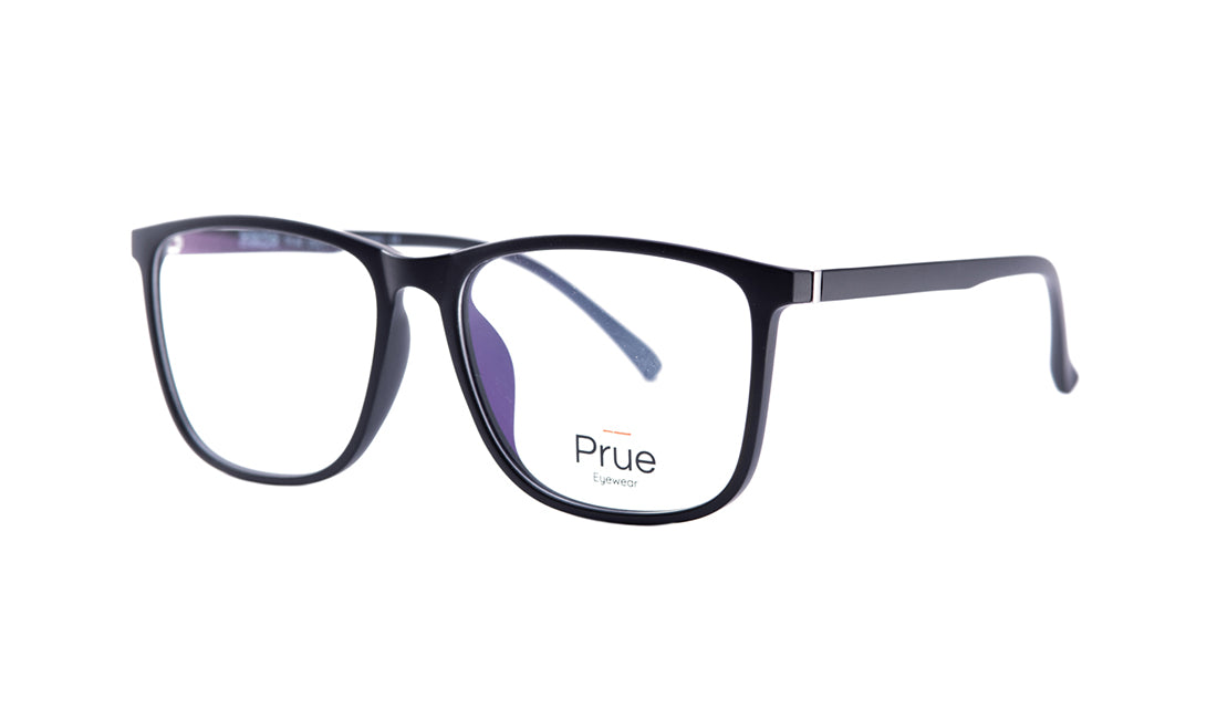 Frames Parker Black, D Frame, Frames, Large, Mens, Plastic, Prescription, Prue, Unisex, Womens