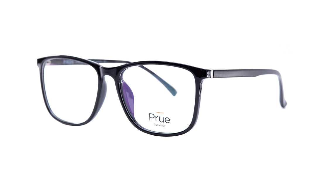 Frames Parker Black, D Frame, Frames, Large, Mens, Plastic, Prescription, Prue, Unisex, Womens